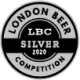 SILBER BEI DER LONDON BEER COMPETITION 2021 UND 2020