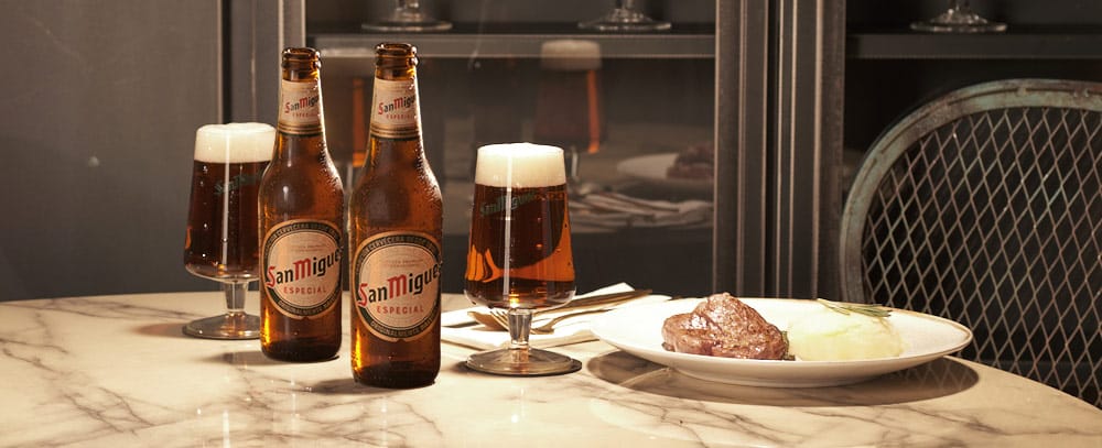 San Miguel Especial ❤️ T-Bone-Steak