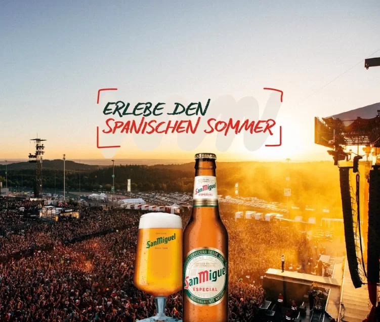 Erlebe den spanischen Sommer beim Rock am Ring Festival