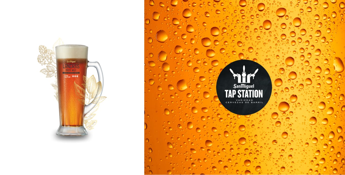 Draft beer varieties inspired by different cities around the world