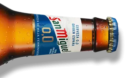Disfruta de San Miguel 0,0 en bares y restaurantes cercanos a ti
