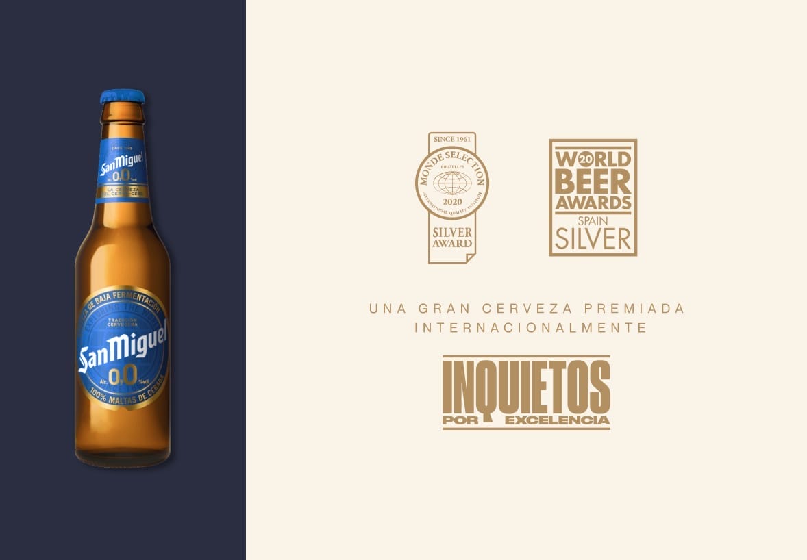 La 0,0 premiada por los mejores cerve-ceros