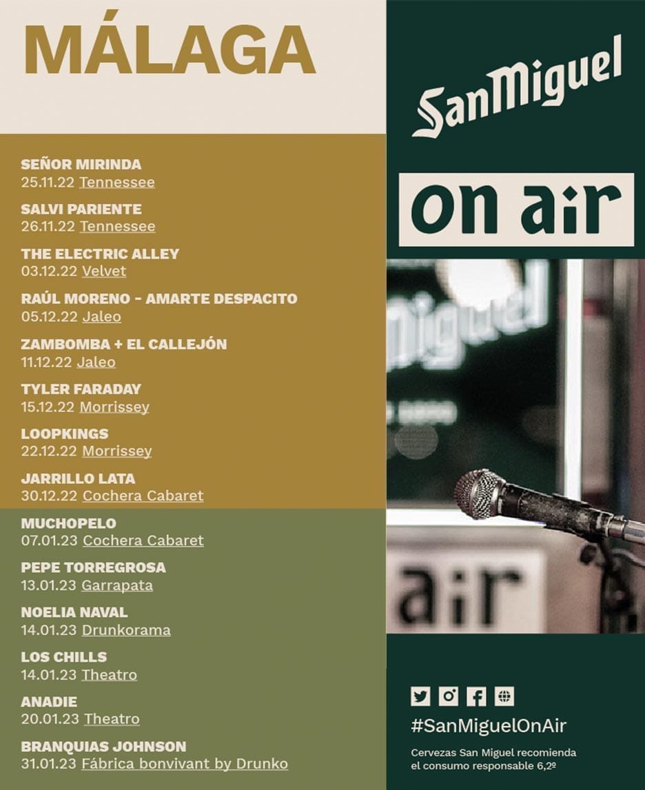 San Miguel On Air Málaga