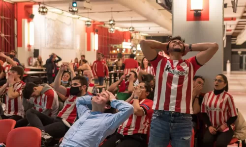 Partido de semifinal de la copa