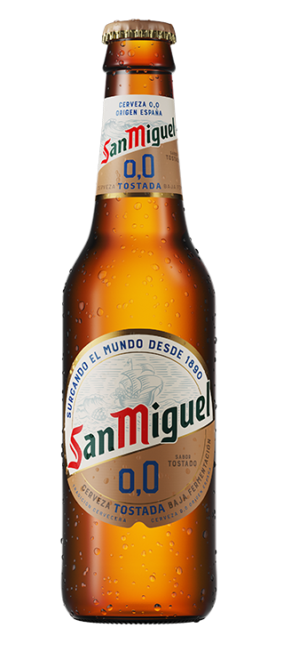 San Miguel 0,0 Tostada