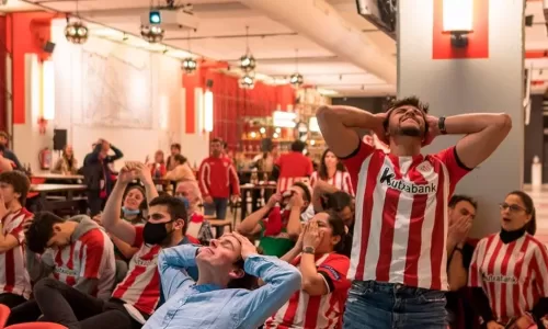 Partido de semifinal de la copa