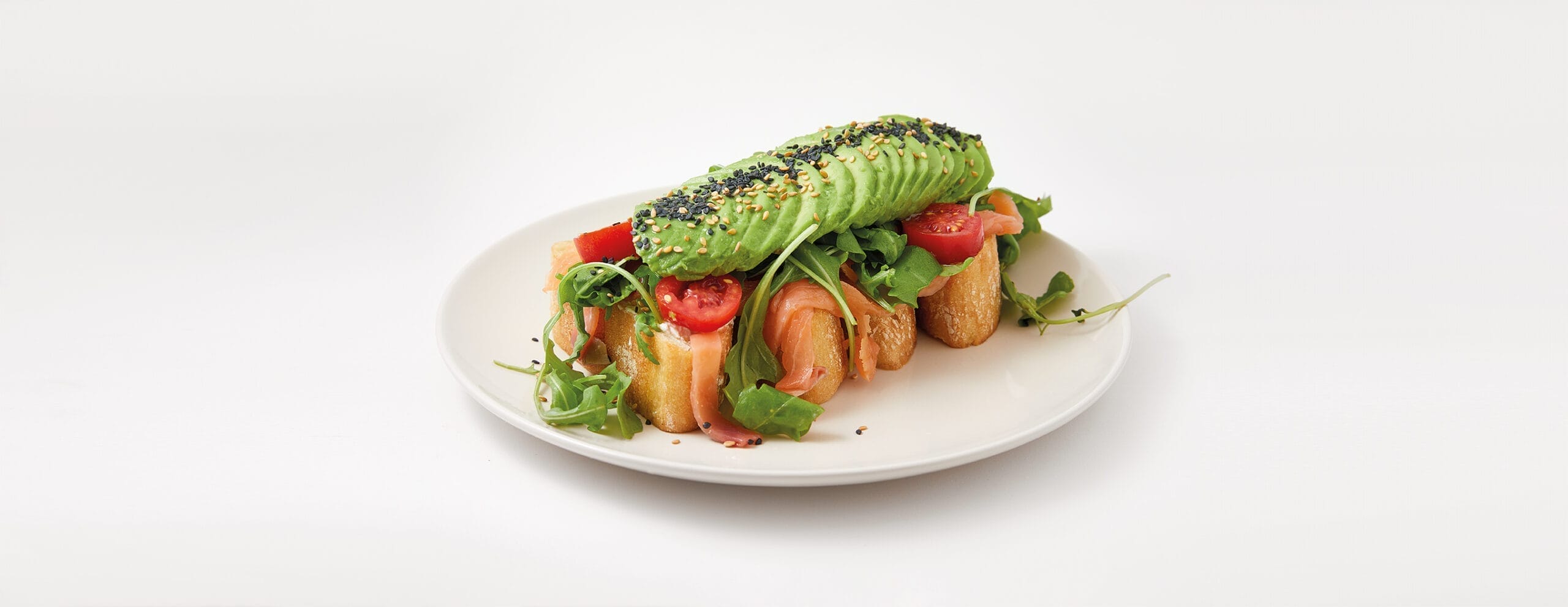 Hann avocado salmon toast