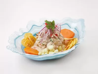 Ceviche clásico de corvina