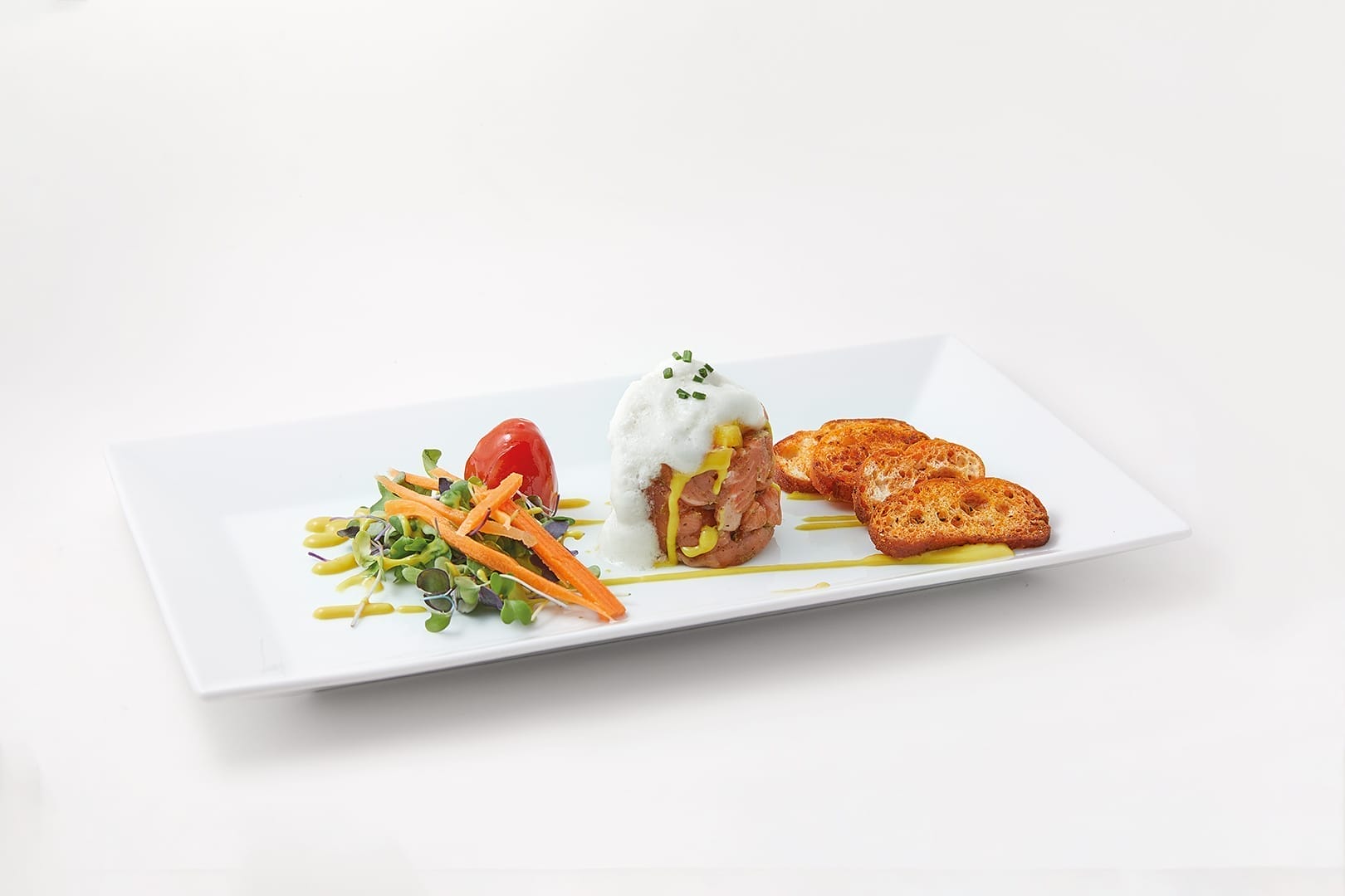 Tartar de salmón 