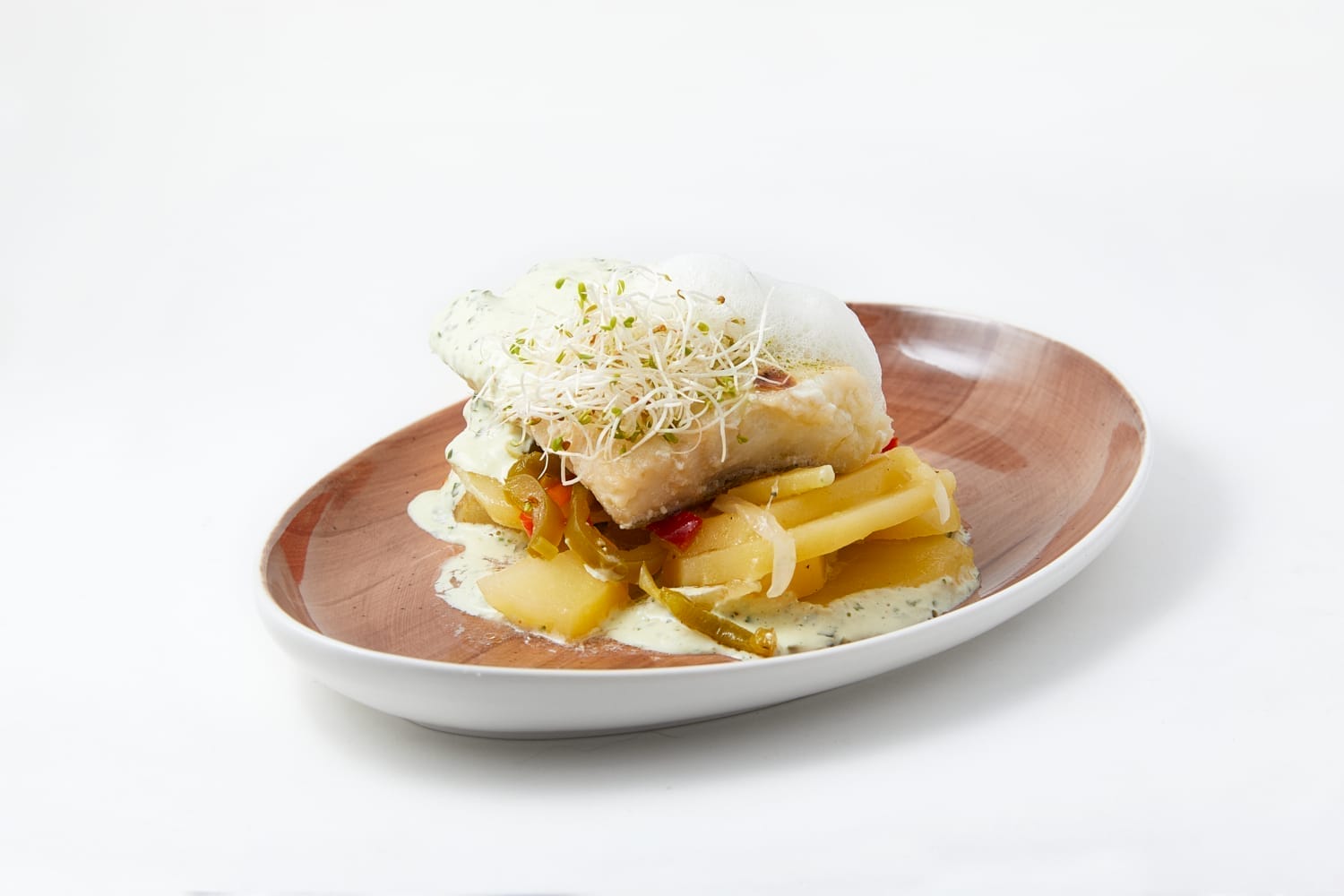 Timbal de bacalao 