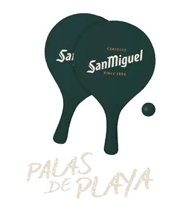 Palas de playa