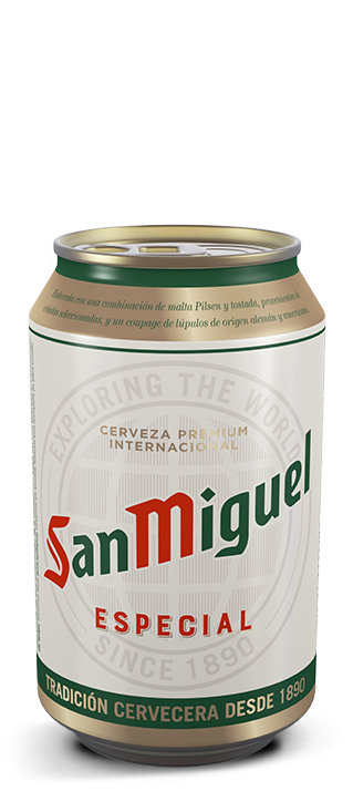 San Miguel 6 pack cans