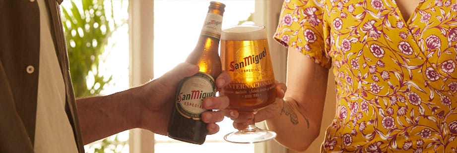 San Miguel Especial and great food: the perfect match
