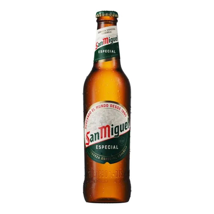 San Miguel Especial bottle