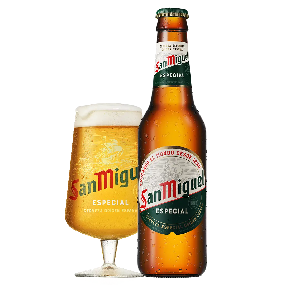 San Miguel Bier Illustration